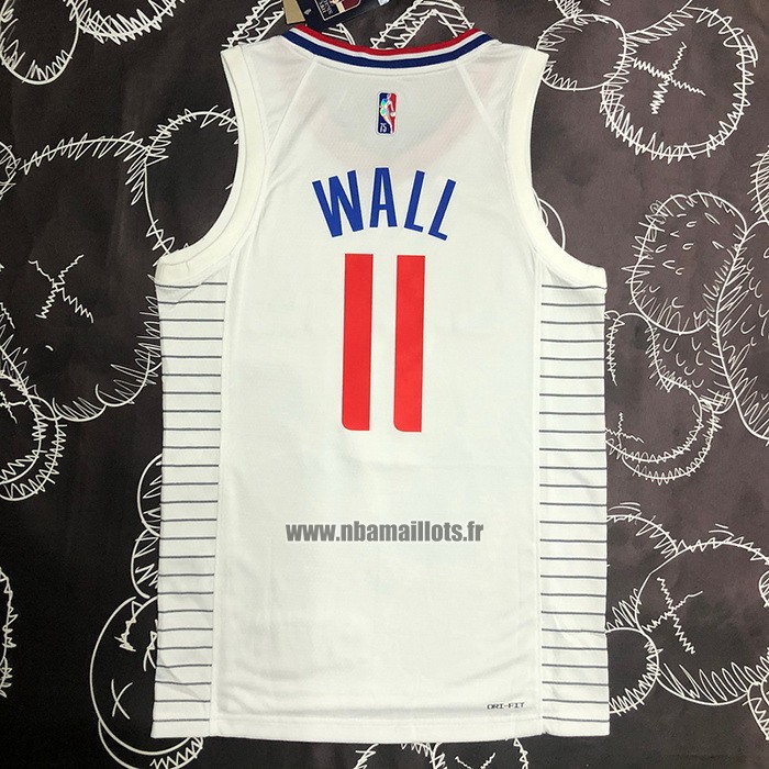 Maillot Los Angeles Clippers John Wall NO 11 Association 2020-21 Blanc